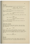 Moe Howard's 27pp. Signed Script Dated August 1940 for The Three Stooges Film ''Boobs in Arms'' -- With Self-Portrait & Signature by Moe on Cover -- Very Good Condition